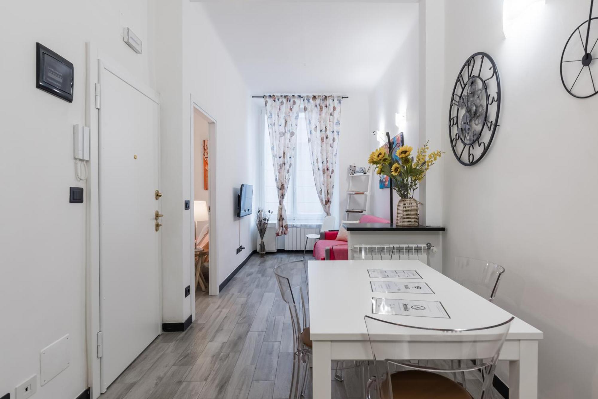 Acquario 5 Minuti, 1Br , Free A-C, Wifi & Netflix "City Center" By Tilo เจนัว ภายนอก รูปภาพ