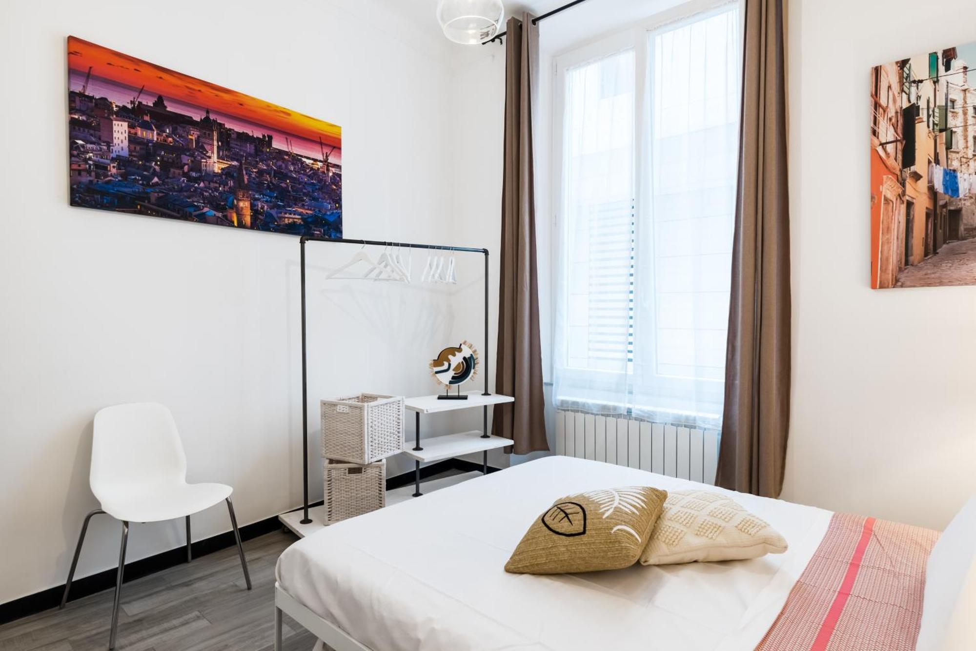 Acquario 5 Minuti, 1Br , Free A-C, Wifi & Netflix "City Center" By Tilo เจนัว ภายนอก รูปภาพ